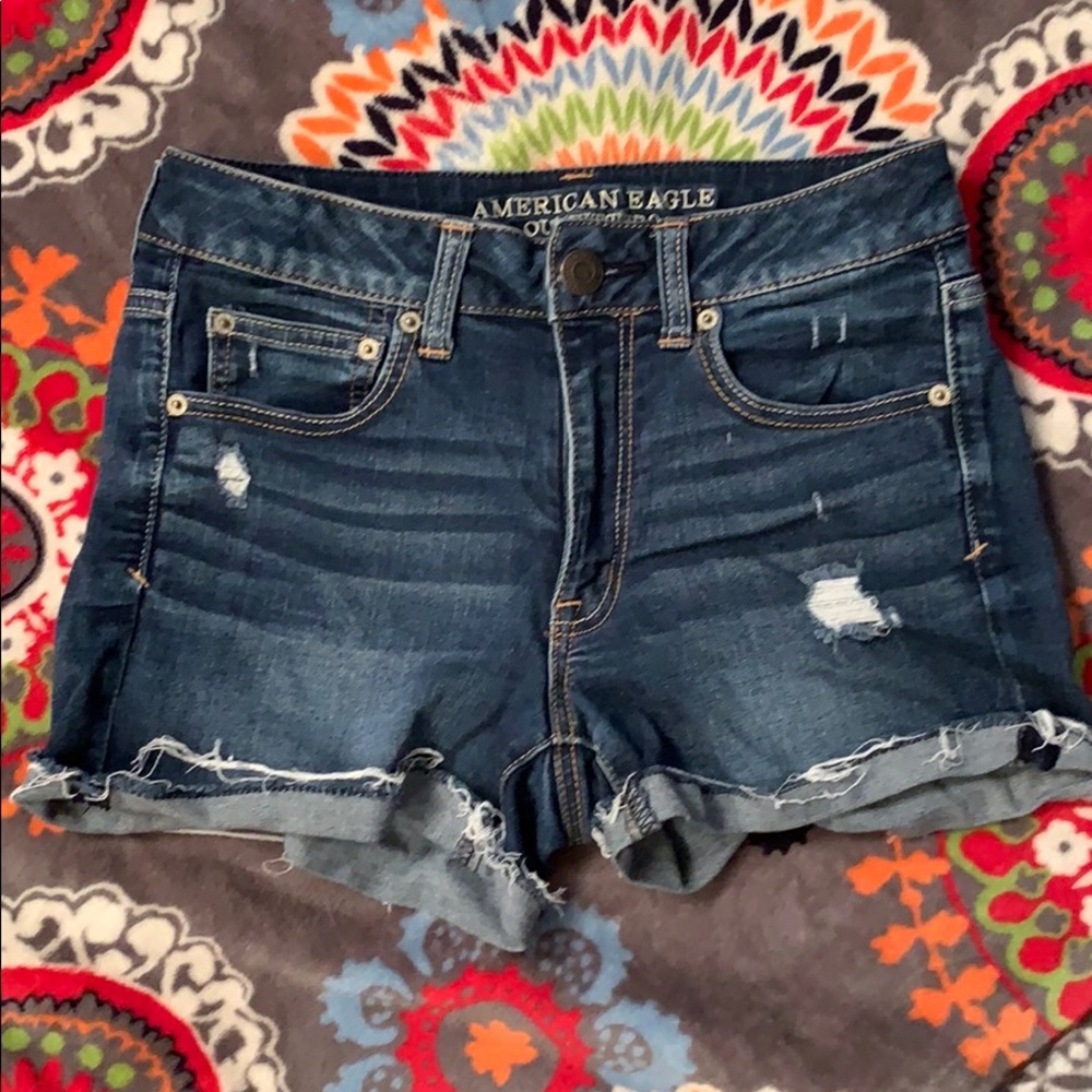 American Eagle denim shorts, size 6